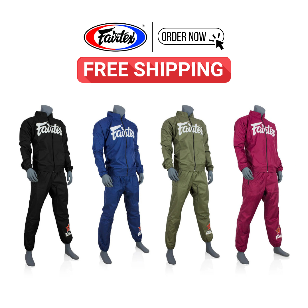 Fairtex VS2: Vinyl Sweat Suit・ムエタイ・サウナスーツ (減量用 Fairtex VS2: Vinyl Sweat Suit・ムエタイ・サウナスーツ (減量用