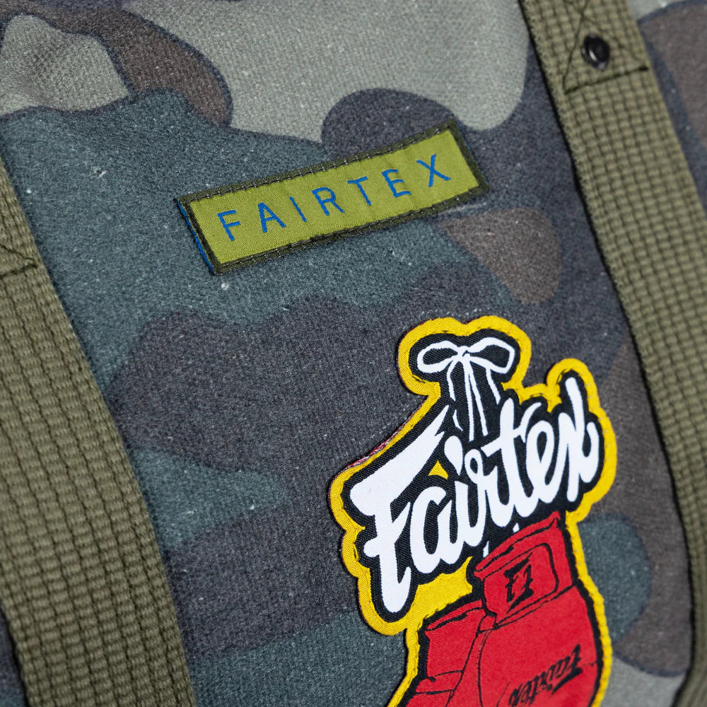 Fairtex 迷彩柄ダッフルバッグ - BAG24