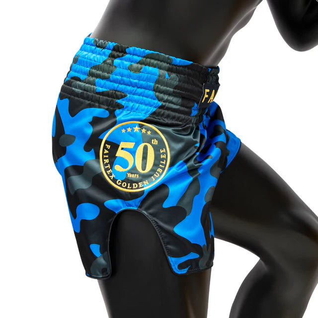 Fairtex Muay Thai Shorts - BS1917 Golden Jubilee "Solid"
