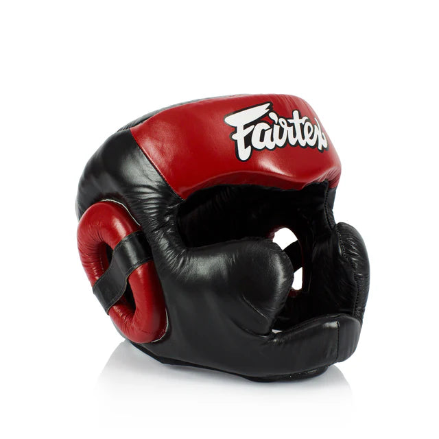 Fairtex Headgear Diagonal Vision Sparring Full Head Type HG13