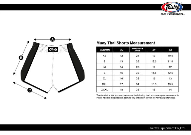 Fairtex ムエタイショーツ - BS1704 赤/ホワイト