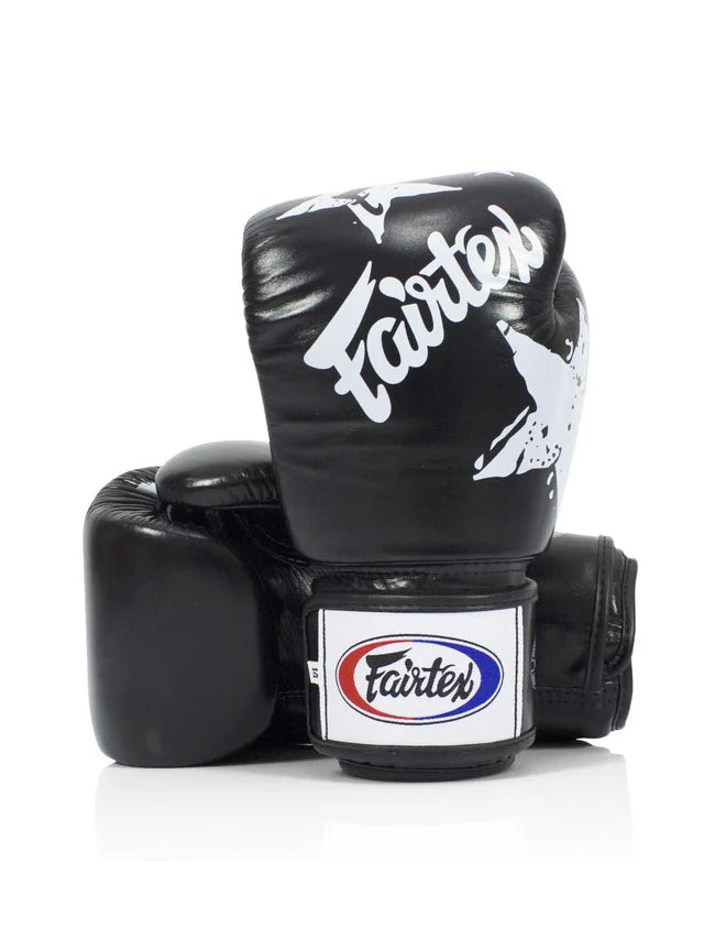 Fairtex Boxing Gloves BGV1 "Tight Fit" NATION PRINTS