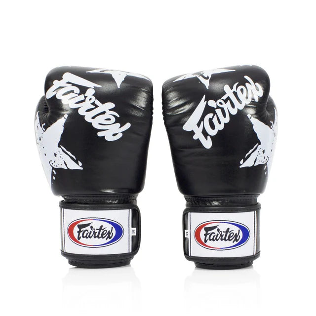 Fairtex Boxing Gloves BGV1 "Tight Fit" NATION PRINTS