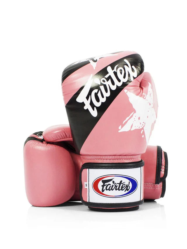 Fairtex Boxing Gloves BGV1 "Tight Fit" NATION PRINTS