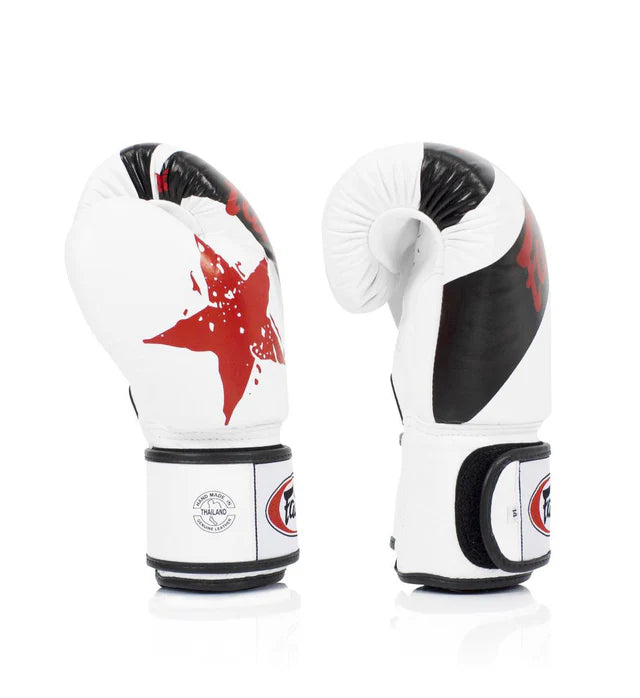 Fairtex Boxing Gloves BGV1 "Tight Fit" NATION PRINTS