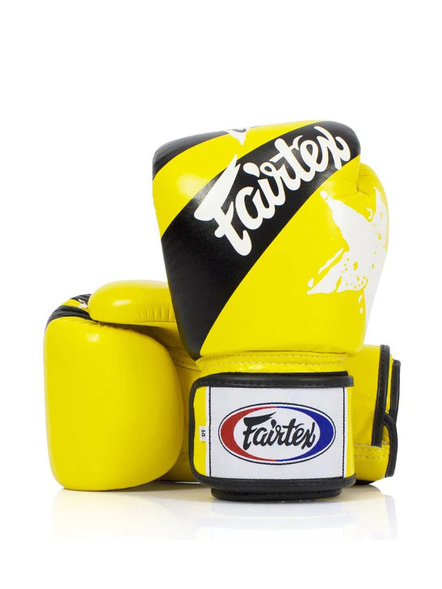 Fairtex Boxing Gloves BGV1 "Tight Fit" NATION PRINTS