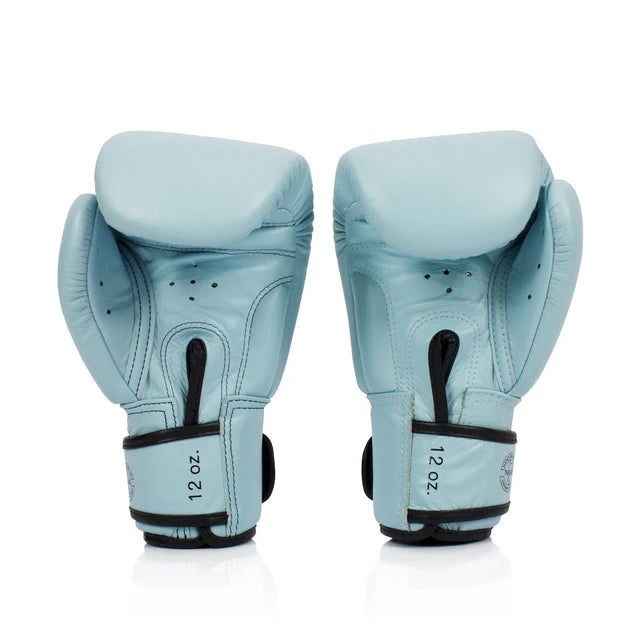 Fairtex Genuine Leather Boxing Gloves BGV20 Pastel Blue