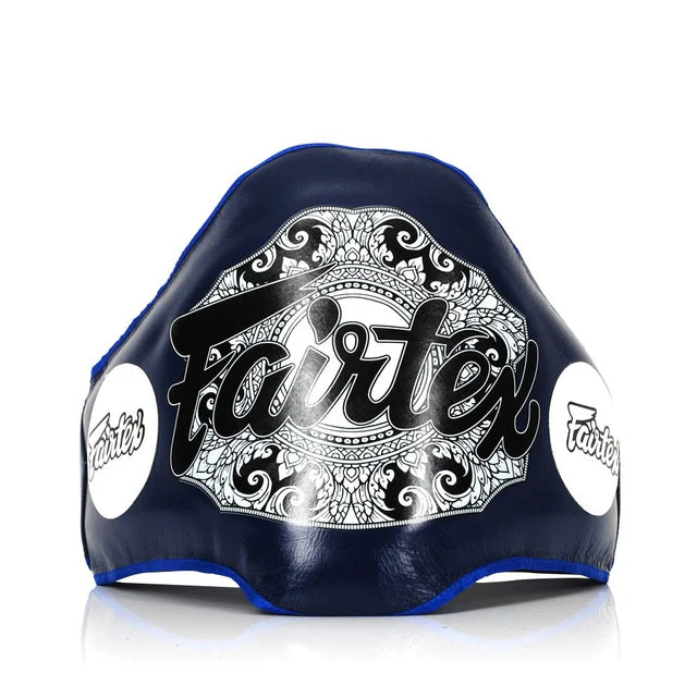 Fairtex BPV2 "The Champion Belt" Lightweight Muay Thai Boxing Belly Pad - Premium Leather