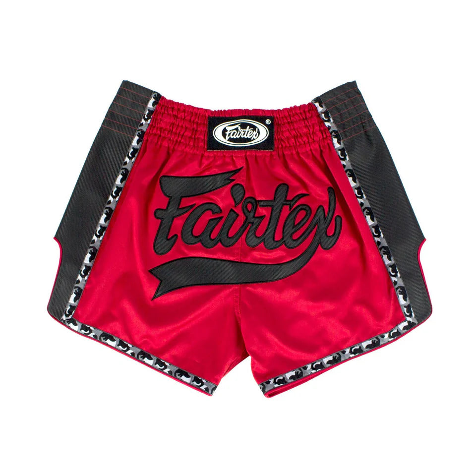Fairtex Muay Thai Shorts - BS1703 Red/Black