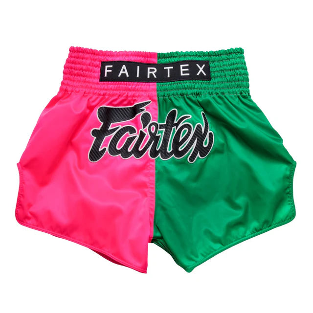 Fairtex Muay Thai Shorts - BS1911 Pink/Green