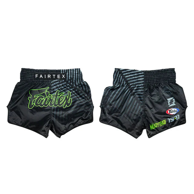 Fairtex ムエタイショーツ - BS1924 Racer Black