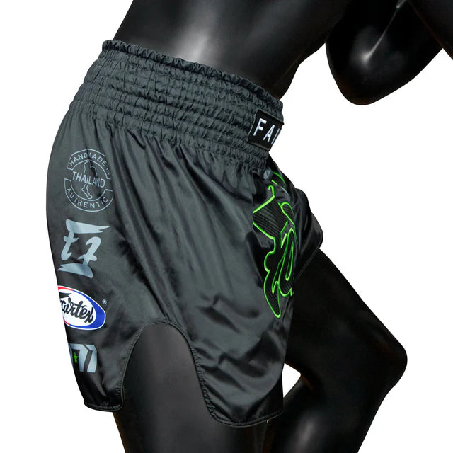 Fairtex ムエタイショーツ - BS1924 Racer Black