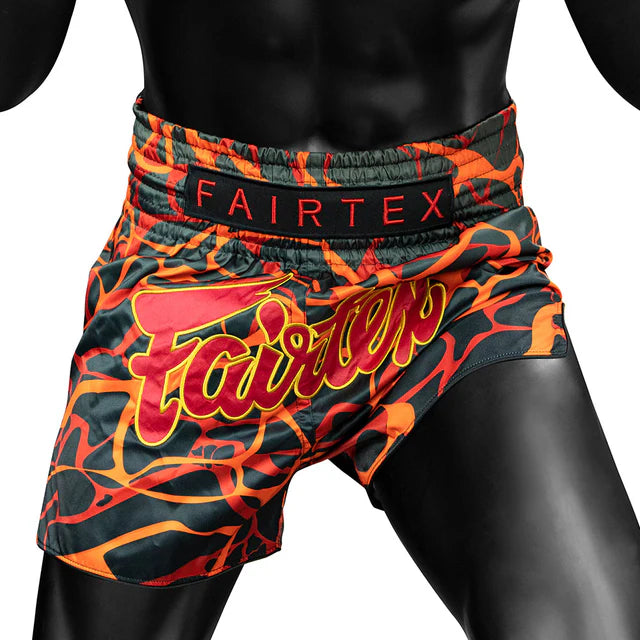 Fairtex Muay Thai Shorts - BS1926 Magma Red