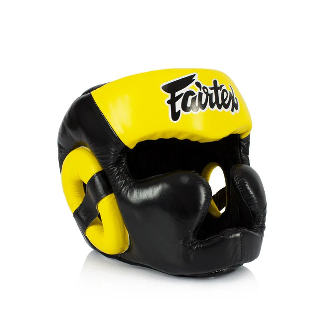 Fairtex Headgear Diagonal Vision Sparring Full Head Type HG13