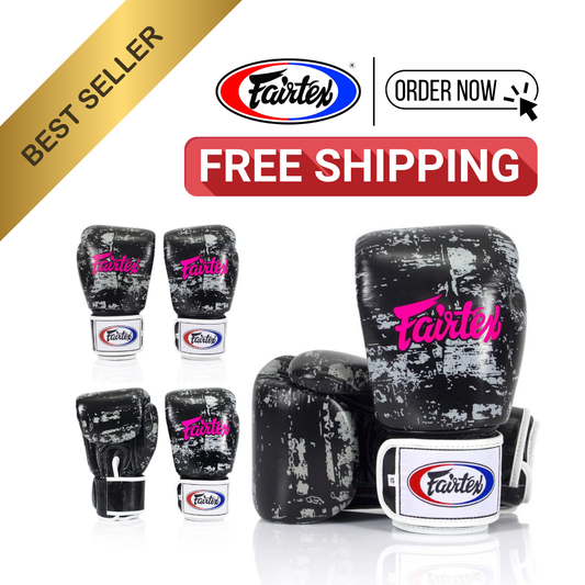 Fairtex ボクシンググローブ BGV1「タイトフィット」Dark Cloud