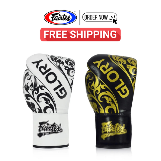 Fairtex 競技用ボクシンググローブ BGLG2 Fairtex X Glory レースアップタイプ
