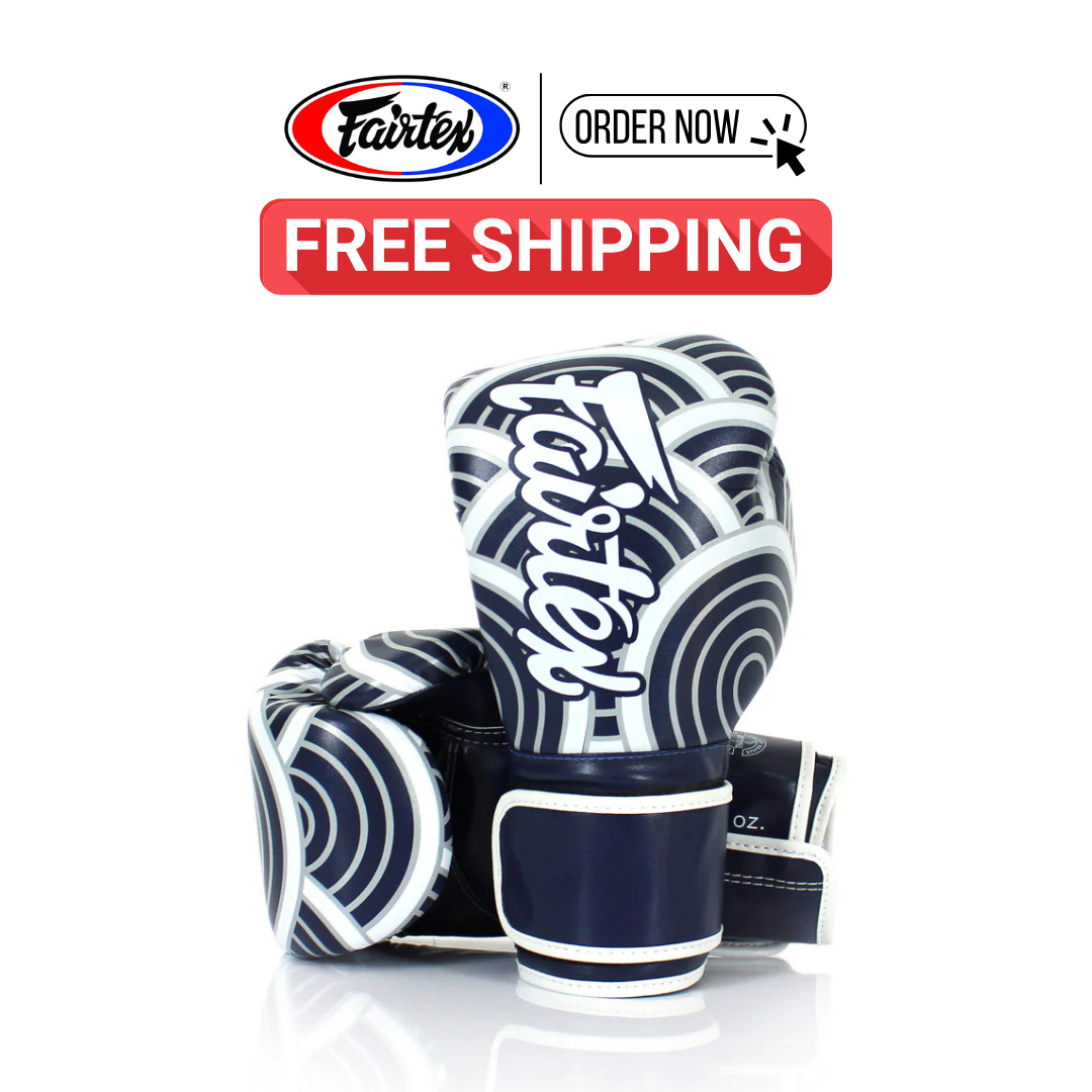 Fairtex Microfiber Gloves - Art Collections - BGV14BLU