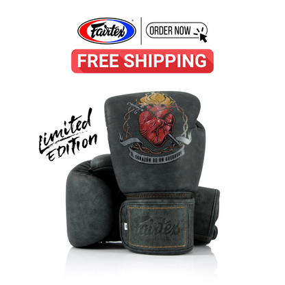 Fairtex ボクシンググローブ BGV-Premium The Heart Of Warrior Limted Edition