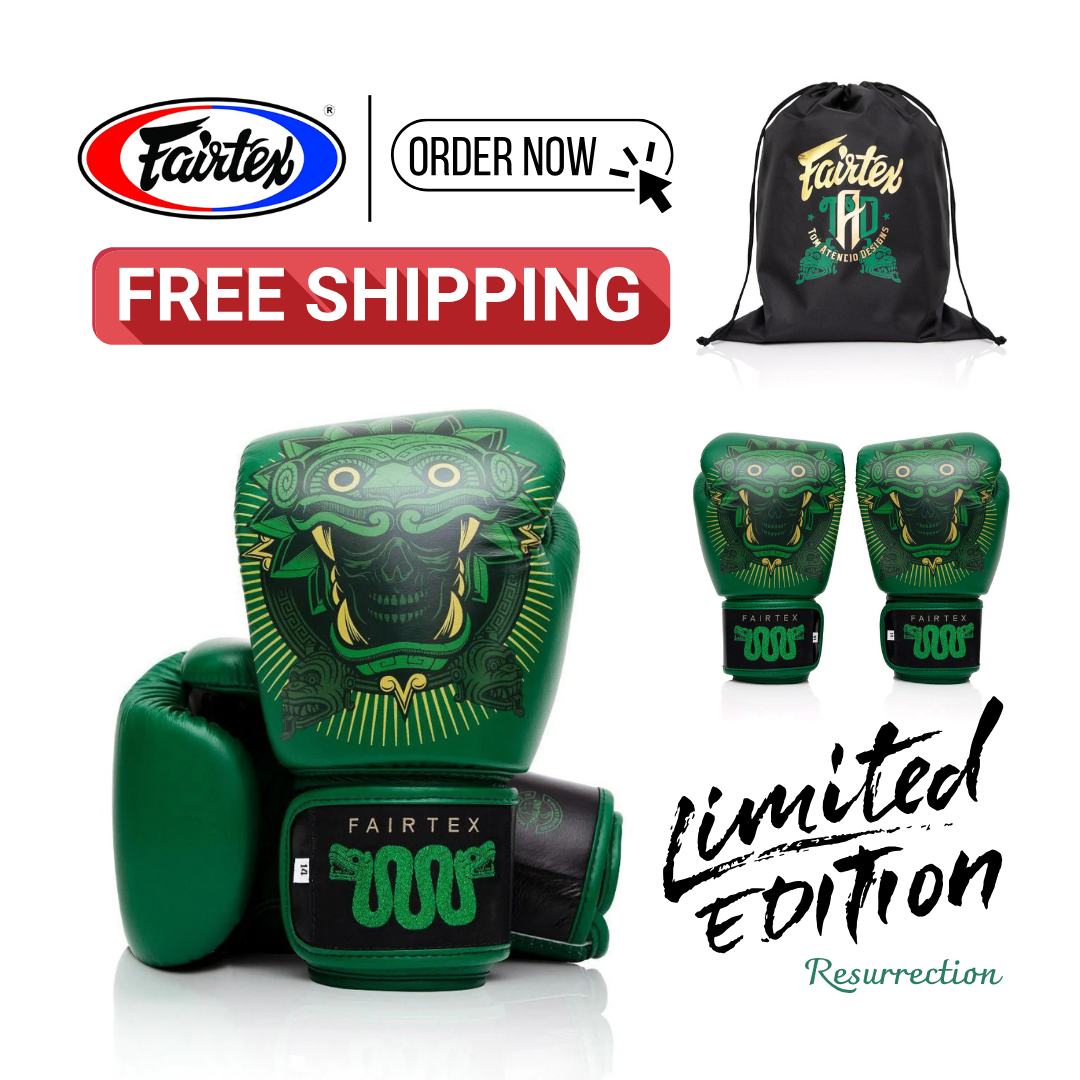Fairtex Boxing Gloves BGV-Premium "Resurrection" Fairtex x Tom Atencio