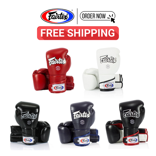 Fairtex ボクシンググローブ - BGV6 Stylish Angular Sparring - Locked Thumb