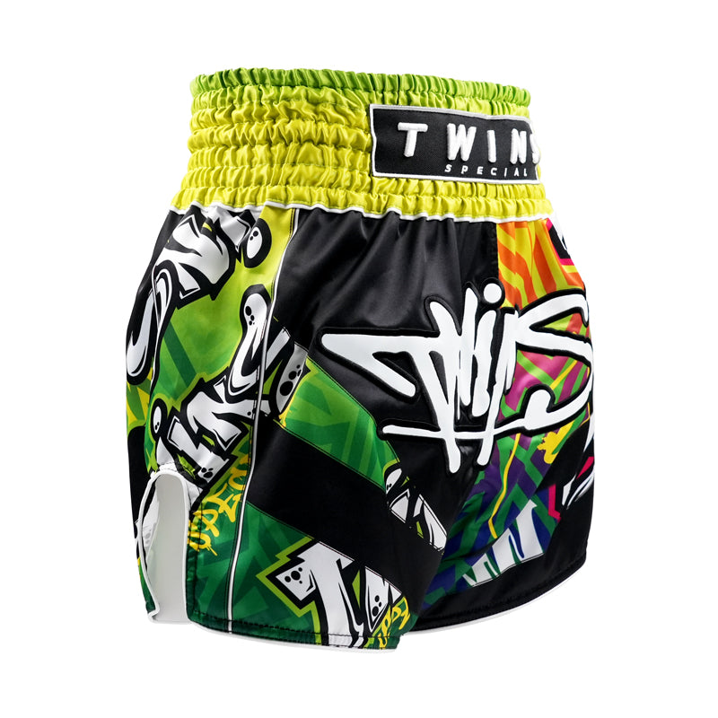 Twins "GRAFFITI" タイボクシングショーツ - TBS-GRAFFITI
