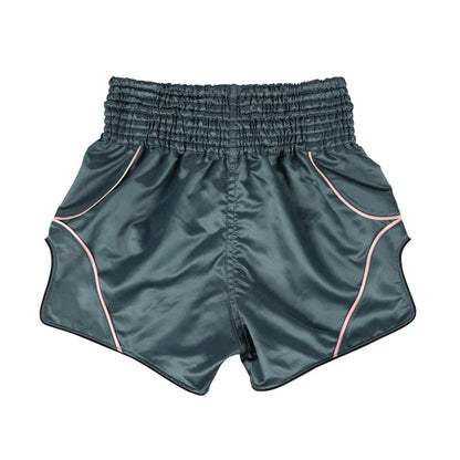 Fairtex Athletic Muay Thai Shorts - Arokaya Special - Aqua Bloom