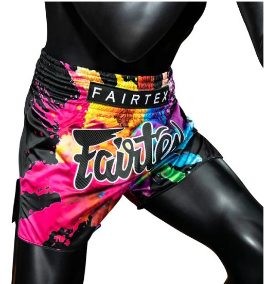 FAIRTEX フェアテックス ムエタイショーツ MUAY THAI SHORTS - BS1940 BLACK FUNKY SOUL
