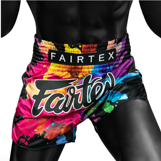 FAIRTEX フェアテックス ムエタイショーツ MUAY THAI SHORTS - BS1940 BLACK FUNKY SOUL