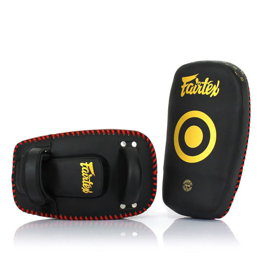 Fairtex KPLC6 Microfiber Curved Kick Pads - Small