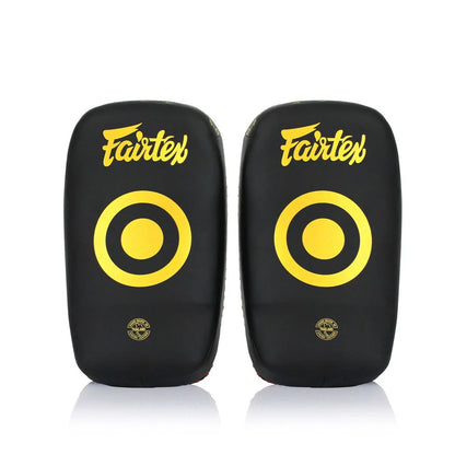 Fairtex KPLC6 Microfiber Curved Kick Pads - Small