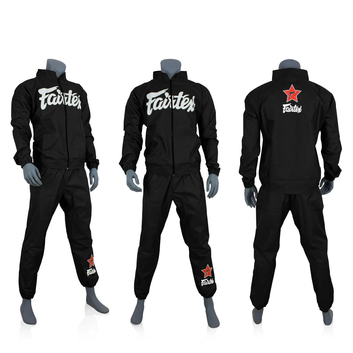 Fairtex VS2: Vinyl Sweat Suit・ムエタイ・サウナスーツ (減量用